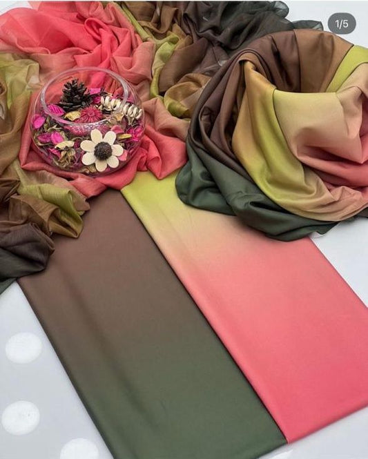 Lulusar Pure Silk Unstitched 3-Piece 219